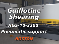 อุตสาหกรรมเหล็กไร้สแตนเลส โลหะ Cnc Shearing เครื่อง guillotine ไฮดรอลิก 10x3200mm